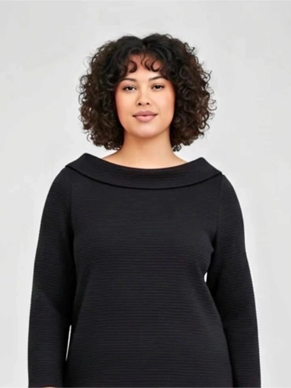 Boden Black Long Sleeve Top Size XL Like New